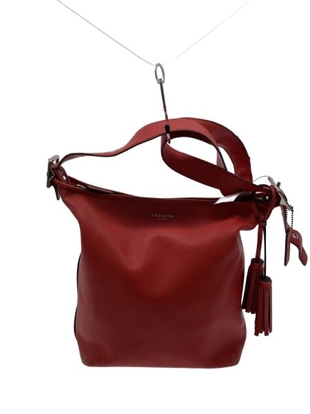 COACH コーチ 21193 レザー ショルダーバッグ 赤 タッセル Y2K コーチ レザー レガシー ショルダーバッグ 赤 COACH 19889 【公式通販】