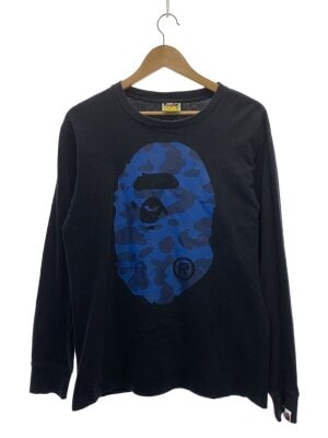 A BATHING APE(アベイシングエイプ) / 長袖Tシャツ/XL/コットン
