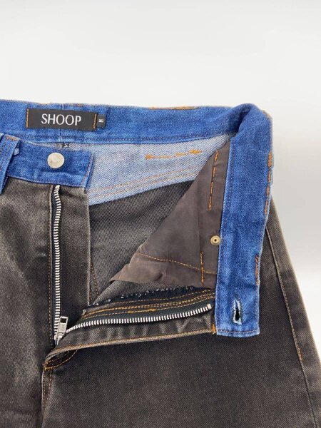 SHOOP(シュープ) / CHALCEDONY WASHED LOOPS DENIM PANTS/M/ブラック 