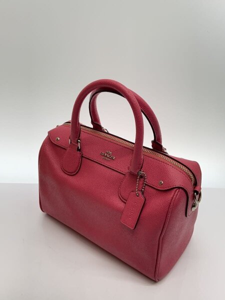 COACH コーチ ミニベネット 57521 2WAY レザー ボストン ピンク COACH 