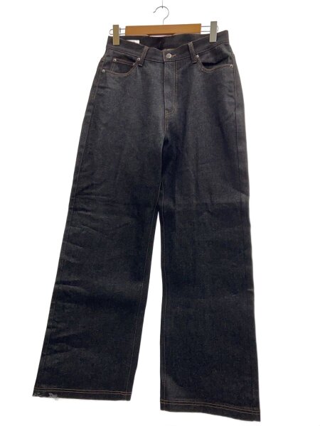 LURAKU(ルラク) / Semi-flared Rigid Denim/L/ブラック/592158 