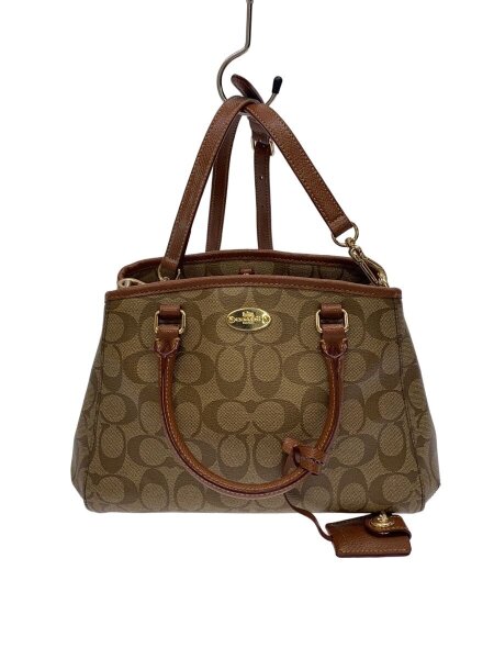 COACH(コーチ) / シグネチャー2WAYショルダーバッグ/PVC/BRW// | 中古 