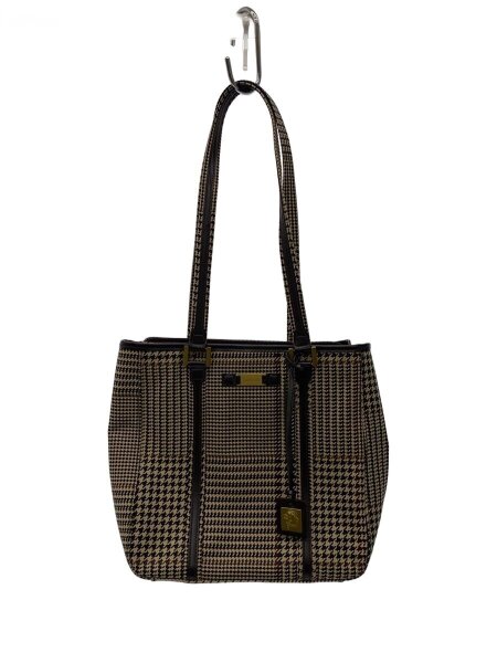 RALPH LAUREN(ラルフローレン) / トートバッグ/--/BRW/千鳥格子 | 中古 