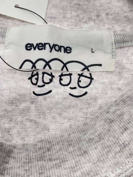 everyone(エブリワン) / Tシャツ/L/コットン/GRY/EV-23-CS06 | 古着の 