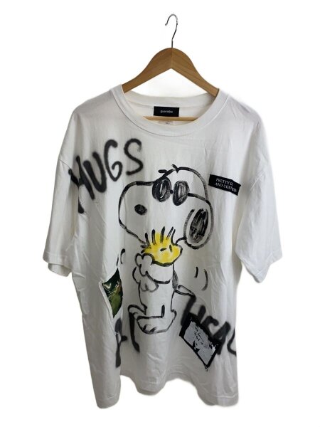 guernika(ゲルニカ) / スヌーピー/Tシャツ/XXL/コットン/WHT/襟汚れ有