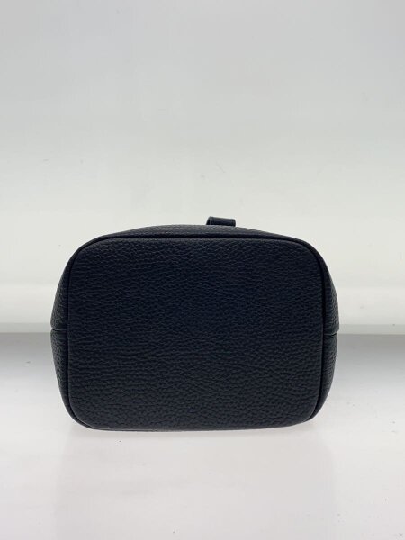 HushTug(ハッシュタグ) / 巾着レザーバッグ/レザー/BLK// | 中古品の