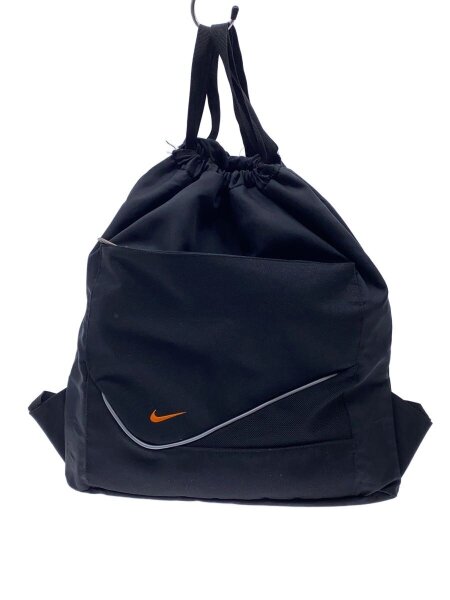 NIKE(ナイキ) / ナップサック/バッグ/ポリエステル/BLK/無地 | 中古品