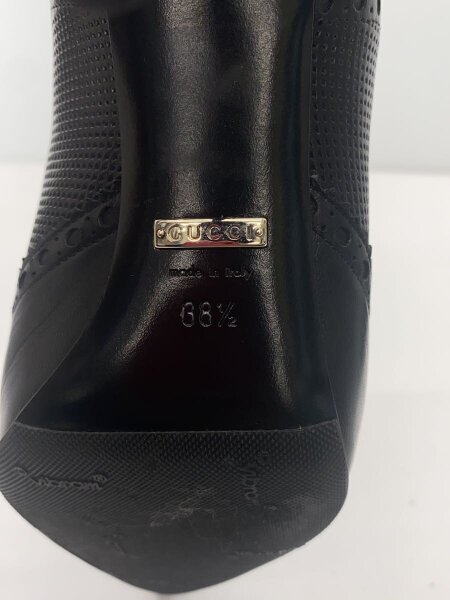 GUCCI(グッチ) / レースアップヒール/シューズ/38/BLK | 中古品の販売