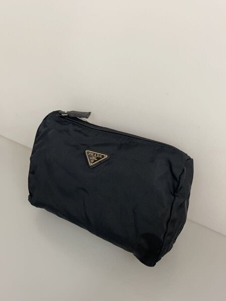 PRADA(プラダ) / ポーチ/ナイロン/BLK | 中古品の販売・通販なら