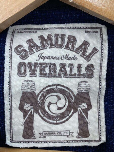 SAMURAI JEANS(サムライジーンズ) / 長袖シャツ/M/コットン/BLU/無地 