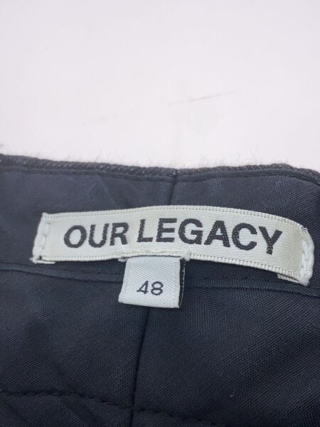 OUR LEGACY(アワーレガシー) / スラックスパンツ/48/コットン/BLK