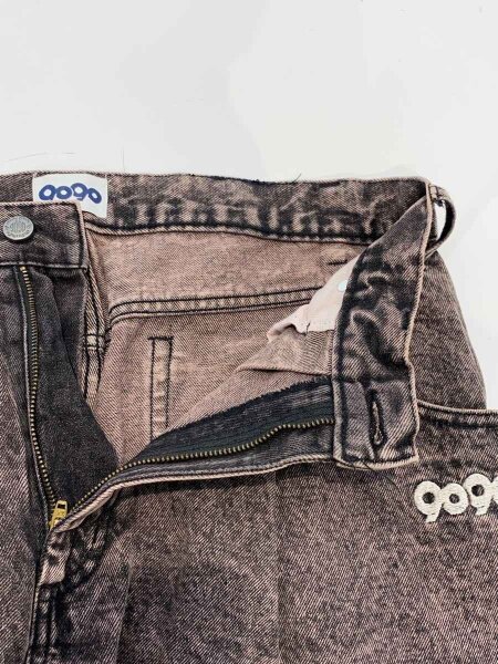 9090(ナインティナインティ) / N Logo Color Denim/ストレートパンツ/L 