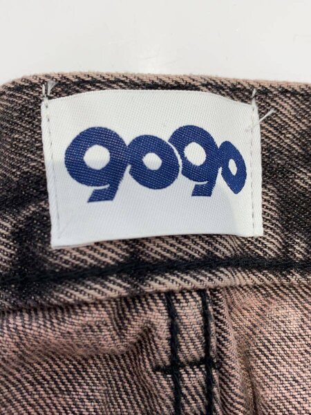 9090(ナインティナインティ) / N Logo Color Denim/ストレートパンツ/L 