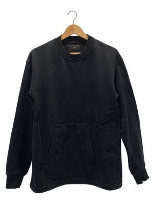 Y-3(ワイスリー) / LOGO CREW SWEATSHIRT/スウェット/XS/ナイロン/BLK 