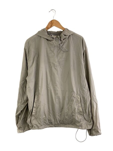 AMOMENTO(アモーメント) / GLOSSY NYLON HALF ZIP UP JUMPER/L 