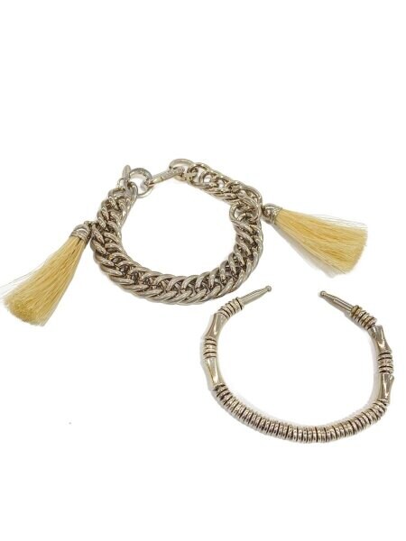 TOGA(トーガ) / Metal fringe bangle set/ブレスレット/SLV/レディース 