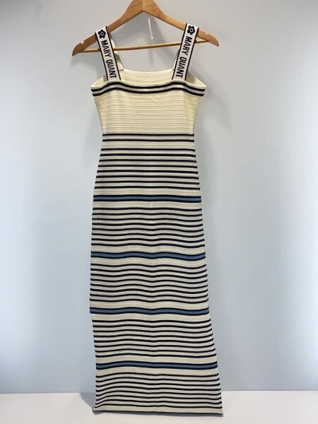 ジャガードニット ワンピース mary quant 服 LILYBROWN MARYQUANT ロゴ
