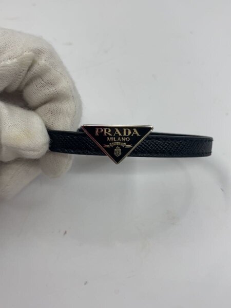 PRADA(プラダ) / ブレスレット/レザー/BLK/メンズ/2IB286// | 中古品の