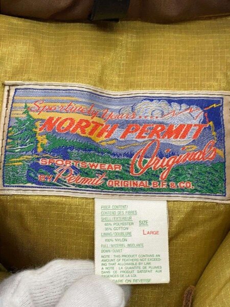 その他ブランド(ソノタブランド) / NORTH PERMIT/ダウンジャケット/L 