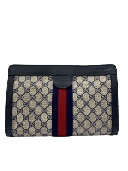 GUCCI(グッチ) / クラッチバッグ/PVC/BEG// | 中古品の販売・通販なら 