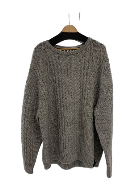 whiz limited(ウィズリミテッド) / FISHERMAN KNIT/ニット/XL/ウール 