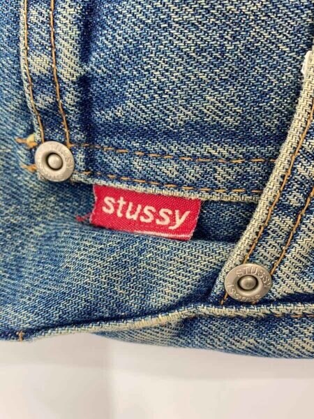 STUSSY(ステューシー) / 90s/USA製/ストレートパンツ/32R/デニム/IDG