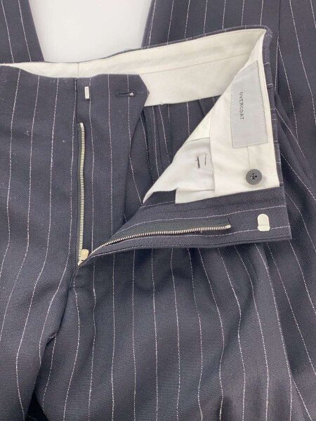 OVERCOAT(オーバーコート) / 25AW/5 TUCK TROUSER IN WOOL PINSTRIPE 