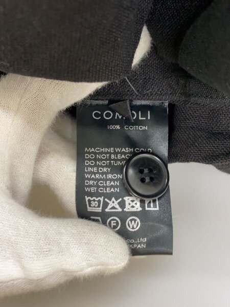 COMOLI(コモリ) / 26SS/コットンダックスジャケット/3/コットン/BLK