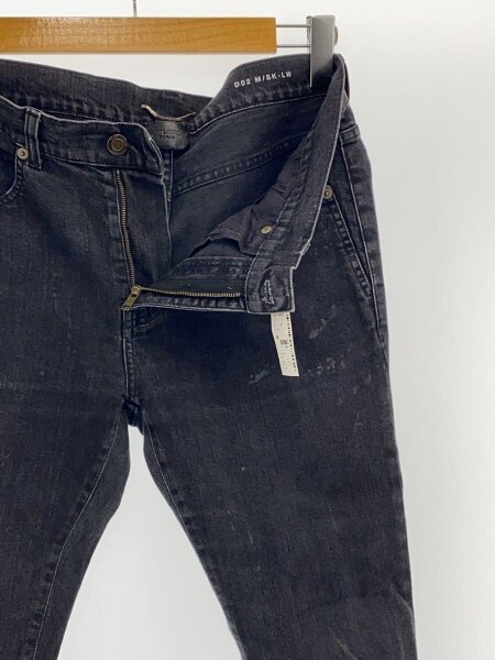 メンズ SAINT LAURENT D02 コーティング 黒 28 エディ期