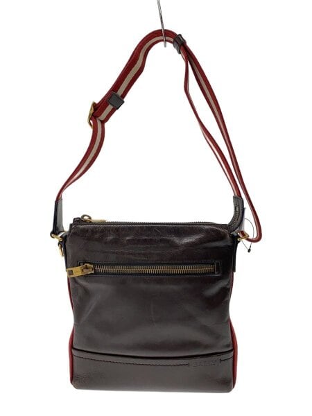 BALLY(バリー) / ショルダーバッグ/レザー/BRW/無地 | 中古品の販売 