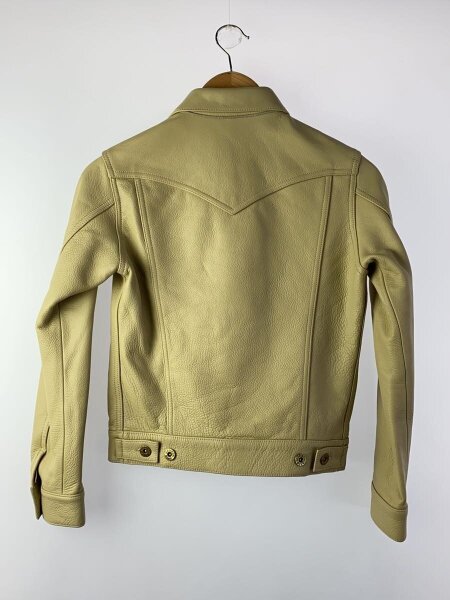 MADISONBLUE / ダブルライダースジャケット/XS/レザー/BEG MADISONBLUE(マディソンブルー) / ダブルライダースジャケット/XS