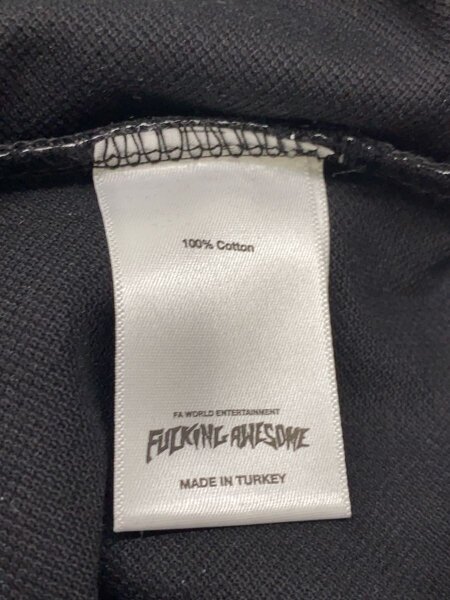 Fucking Awesome(ファッキングオーサム) / ポロシャツ/XL/コットン/BLK