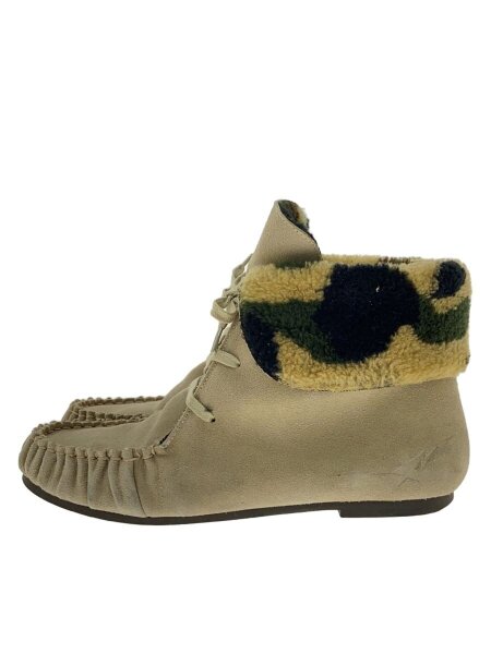 A BATHING APE(アベイシングエイプ) / ブーツ/24.5cm/ベージュ 