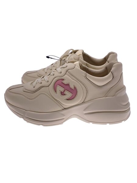 GUCCI(グッチ) / ローカットスニーカー/37.5/WHT/レザー/757887 