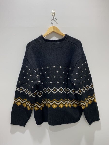 STUSSY(ステューシー) / ニット・セーター(厚手)/L/ウール/BLK/117251 