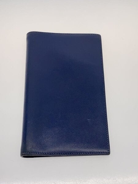 HERMES(エルメス) / 手帳カバー/レザー/BLU/レディース// | 中古品の 