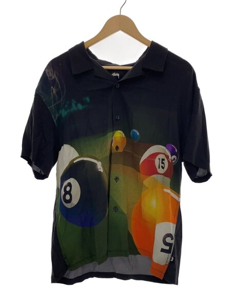 STUSSY(ステューシー) / 半袖シャツ/M/レーヨン/BLK// | 古着の販売 