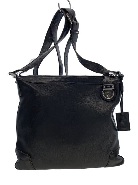 GUCCI(グッチ) / ショルダーバッグ_グッチシマ/レザー/BLK// | 中古品 