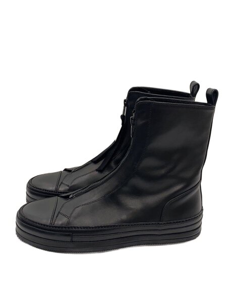 ANN DEMEULEMEESTER(アンドゥムルメステール) / ブーツ/41/BLK/レザー 