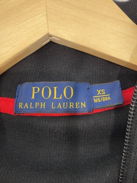POLO RALPH LAUREN(ポロラルフローレン) / スウェット/XS/コットン/BLK