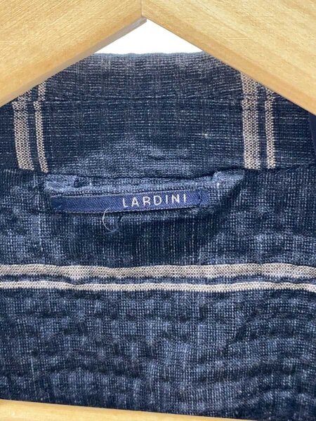 LARDINI(ラルディーニ) / テーラードジャケット/XS/コットン/BLK