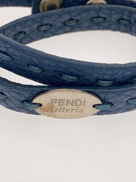 FENDI(フェンディ) / セレリアレザーブレスレット/--/NVY/メンズ 