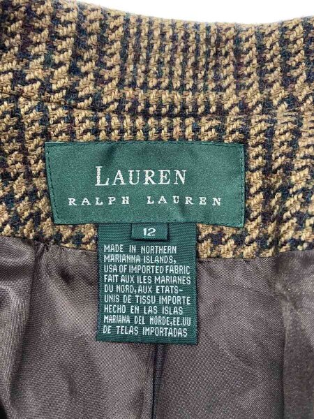 RALPH LAUREN(ラルフローレン) / テーラードジャケット/--/シルク/CML