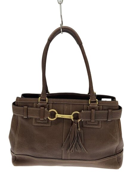 ラージキャリーオール_ブラウン/レザー/BRW// 新品未使用 COACH コーチ 