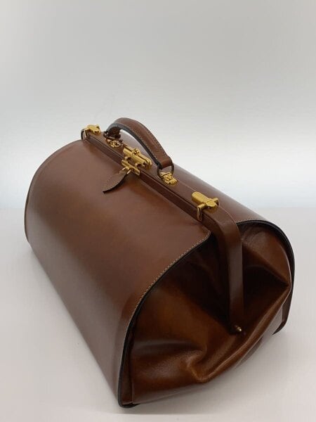 GOLD/PFEIL ブラウンレザーボストンバッグ GOLD PFEIL(ゴールドファイル) / ボストンバッグ/レザー/BRW | 中古品