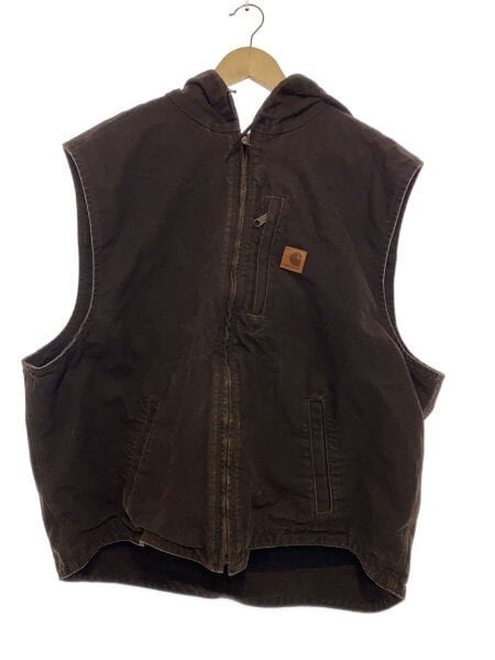 Carhartt(カーハート) / WO/ウォッシュドダックベスト/フード付き/2XL