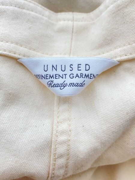 UNUSED(アンユーズド) / オーバーオール/1/コットン/CRM/UW0909 | 古着