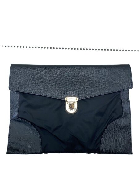 PRADA(プラダ) / クラッチバッグ/--/BLK// | 中古品の販売・通販なら