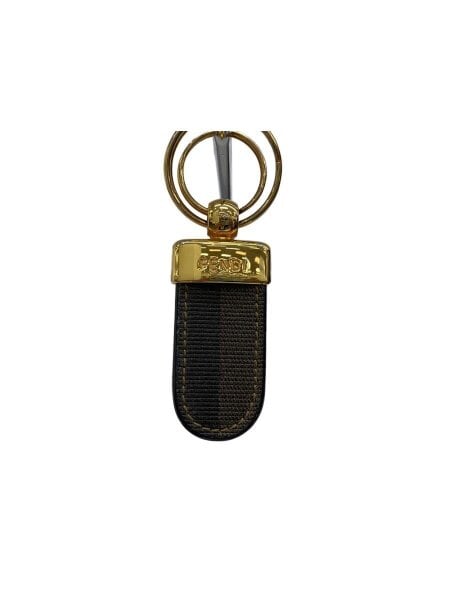 未使用 フェンディ レザー キーリング FENDI(フェンディ) / キーリング/--/BRW/メンズ// | 中古品の販売