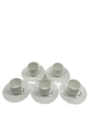 キッチン・食器 レイノー ホワイト カップ・ソーサーセット